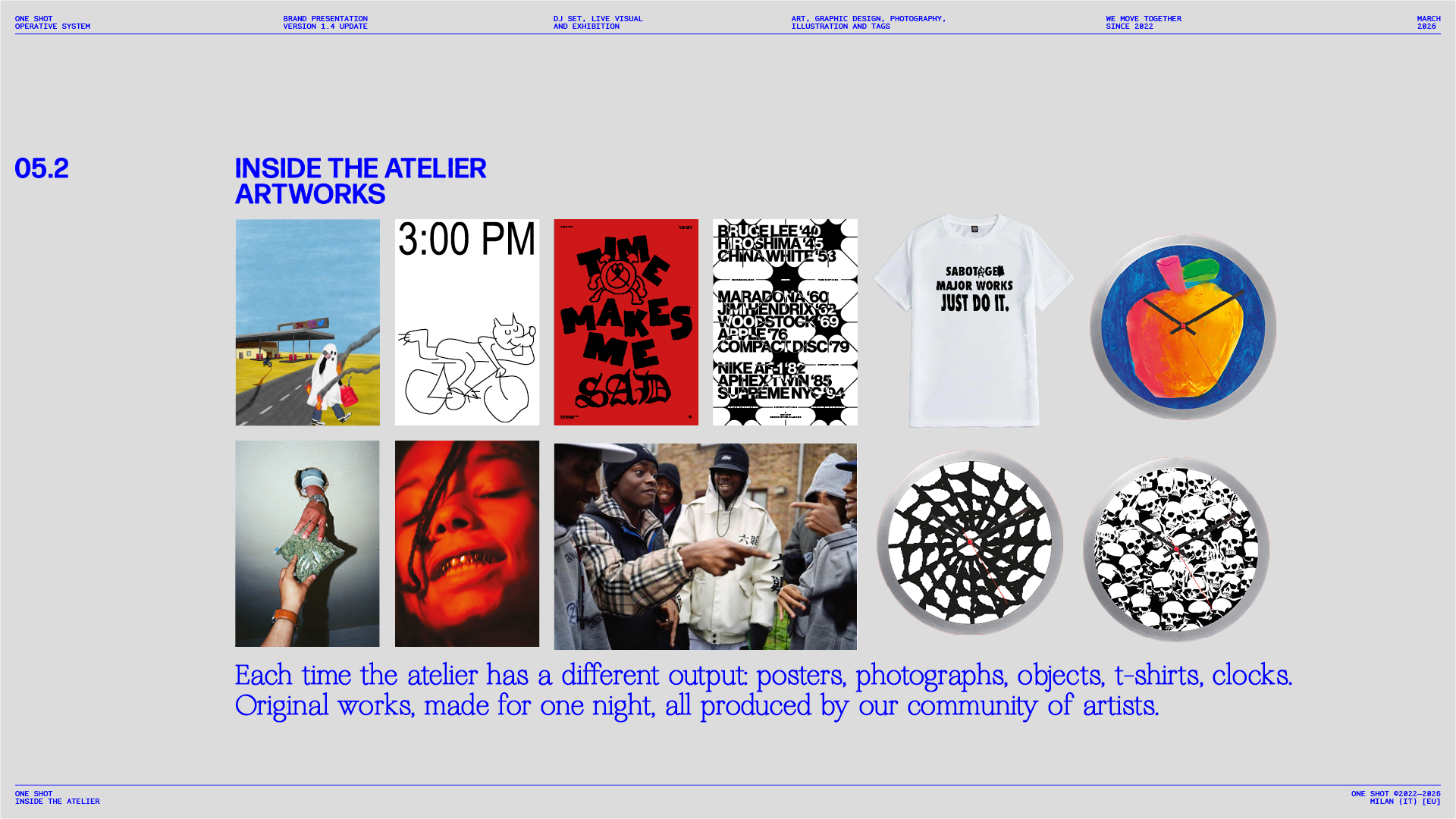 Inside the Atelier — Artworks
