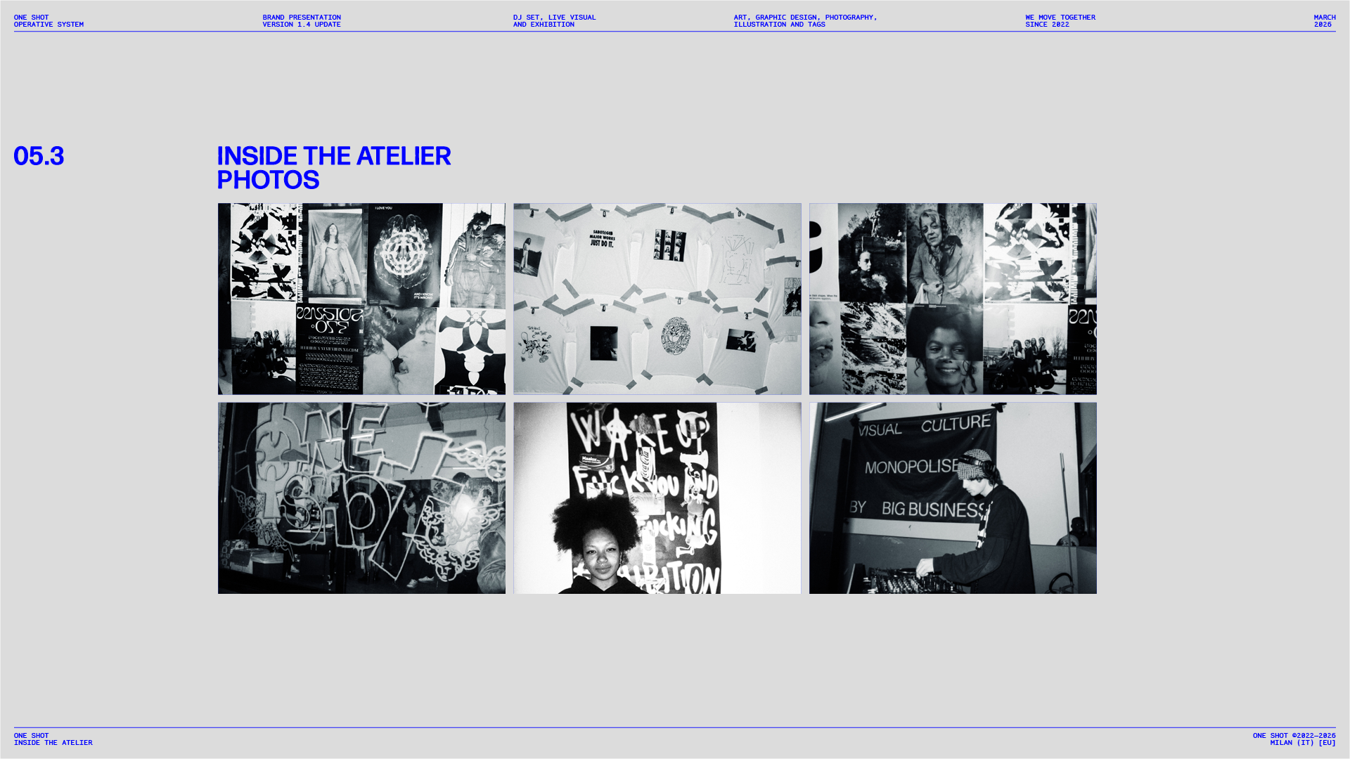 Inside the Atelier — Photos
